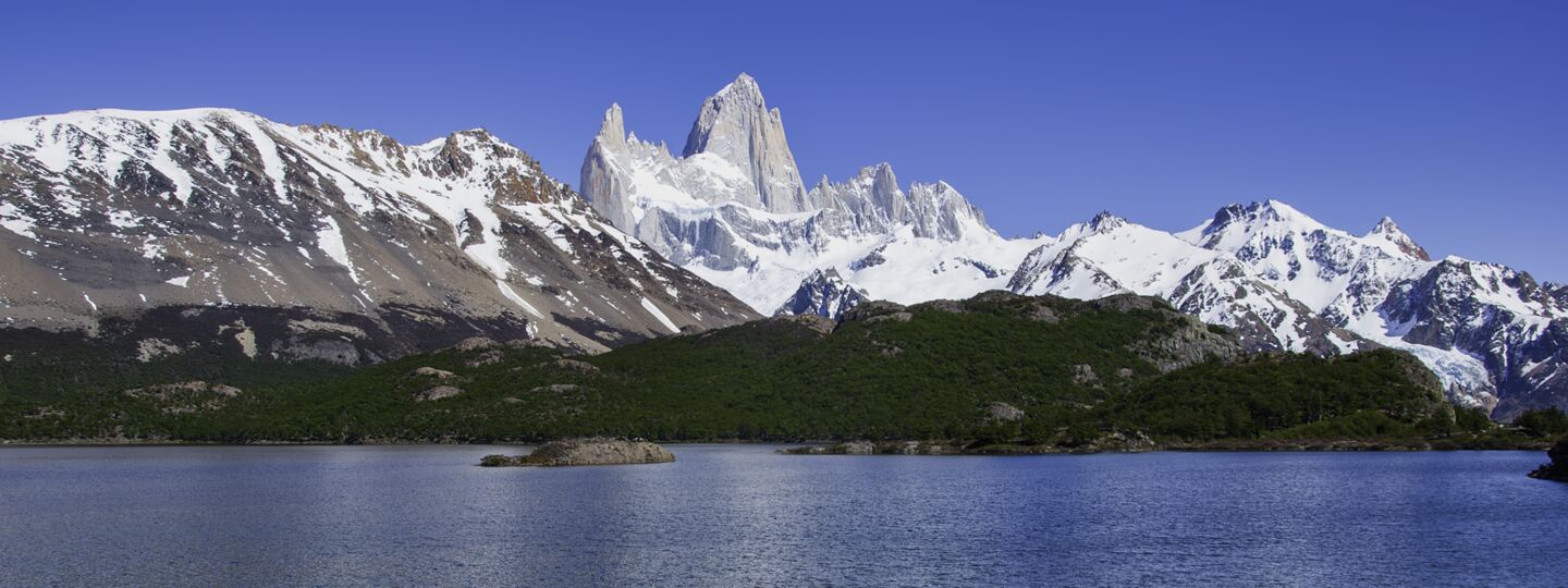 Fitz Roy over Laguna Capri